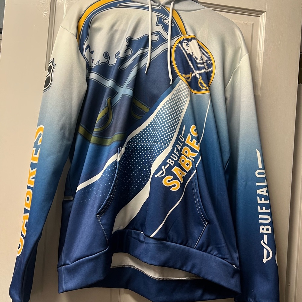 Buffalo Sabres Blue and Yellow Hoodie